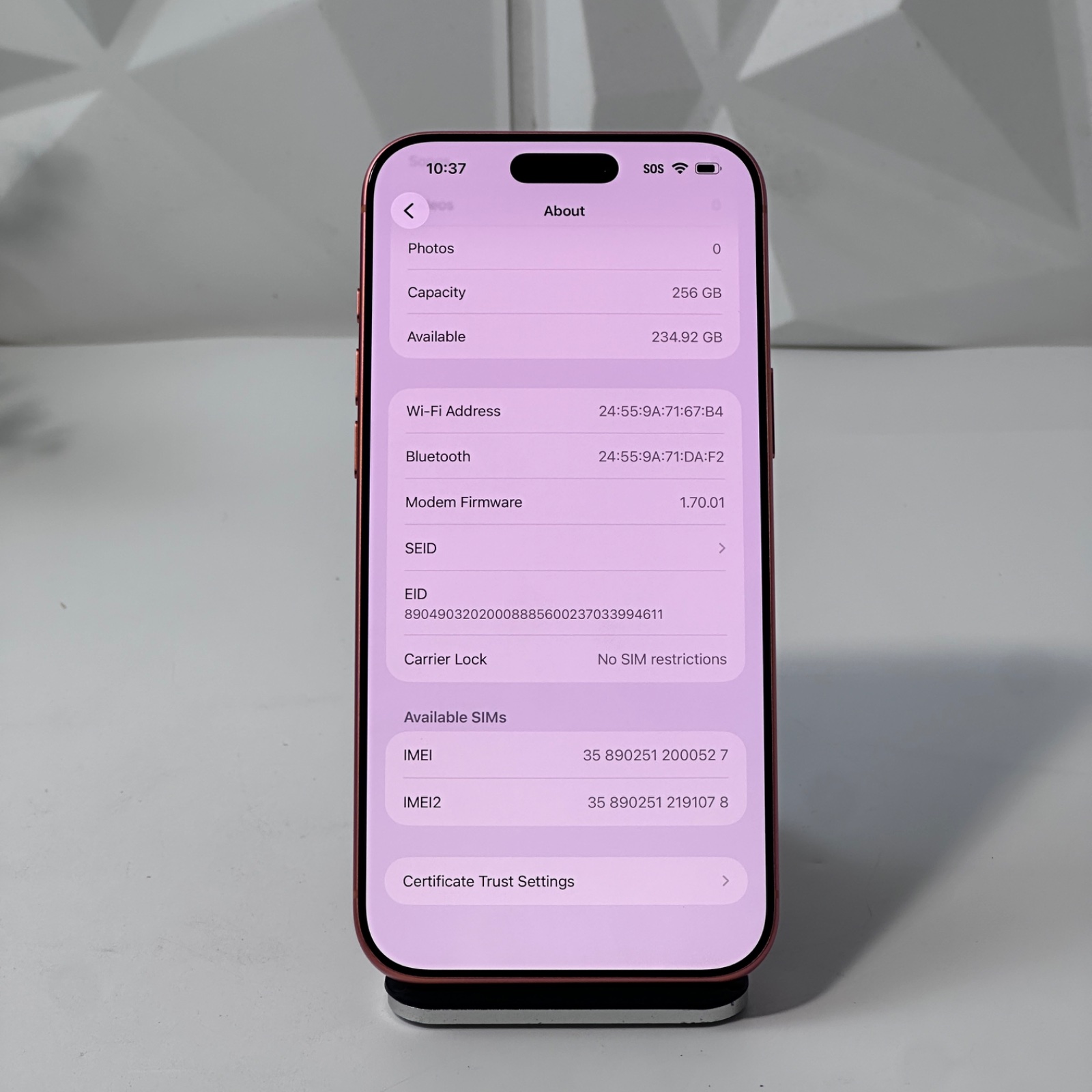 iPhone 17 Pro Max | 256GB | Cosmic | Excellent | TamDo.us