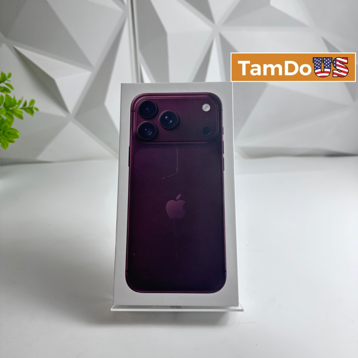 iPhone 18 Pro Max | Burgundy | 256GB | Unlocked | New SEALED - Photo 1 - Real photo at TamDo.us