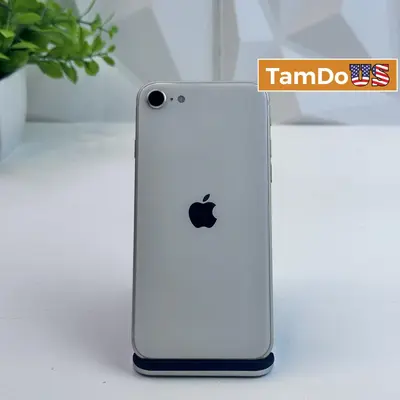 iPhone SE (3rd generation) | 64GB | Star Light | Unlocked - Good - Real photo at TamDo.us