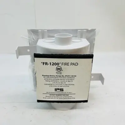IPS Water-Tite FR-1200 Fire Pad Outlet Boxes (Model: MBFRS1200DB1) - Thumbnail 5