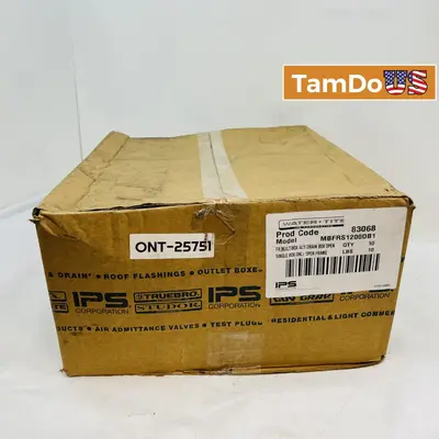 IPS Water-Tite FR-1200 Fire Pad Outlet Boxes (Model: MBFRS1200DB1) - Thumbnail 1