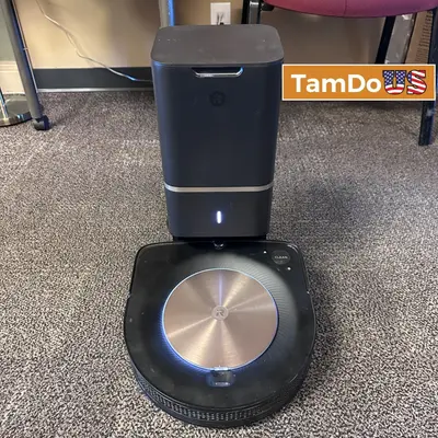 iRobot Roomba s9+ Robot Vacuum with Clean Base Automatic Dirt Disposal ADB-N1 - Good - Real photo at TamDo.us