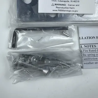 IVES 211 Ball Bearing Door Hinge 4.5" x 4.5", US26D Satin Chrome Finish - Thumbnail 4
