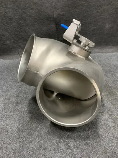 JACOB Two way valves with inlet collar - asymmetrical - hand operated - Thumbnail 5