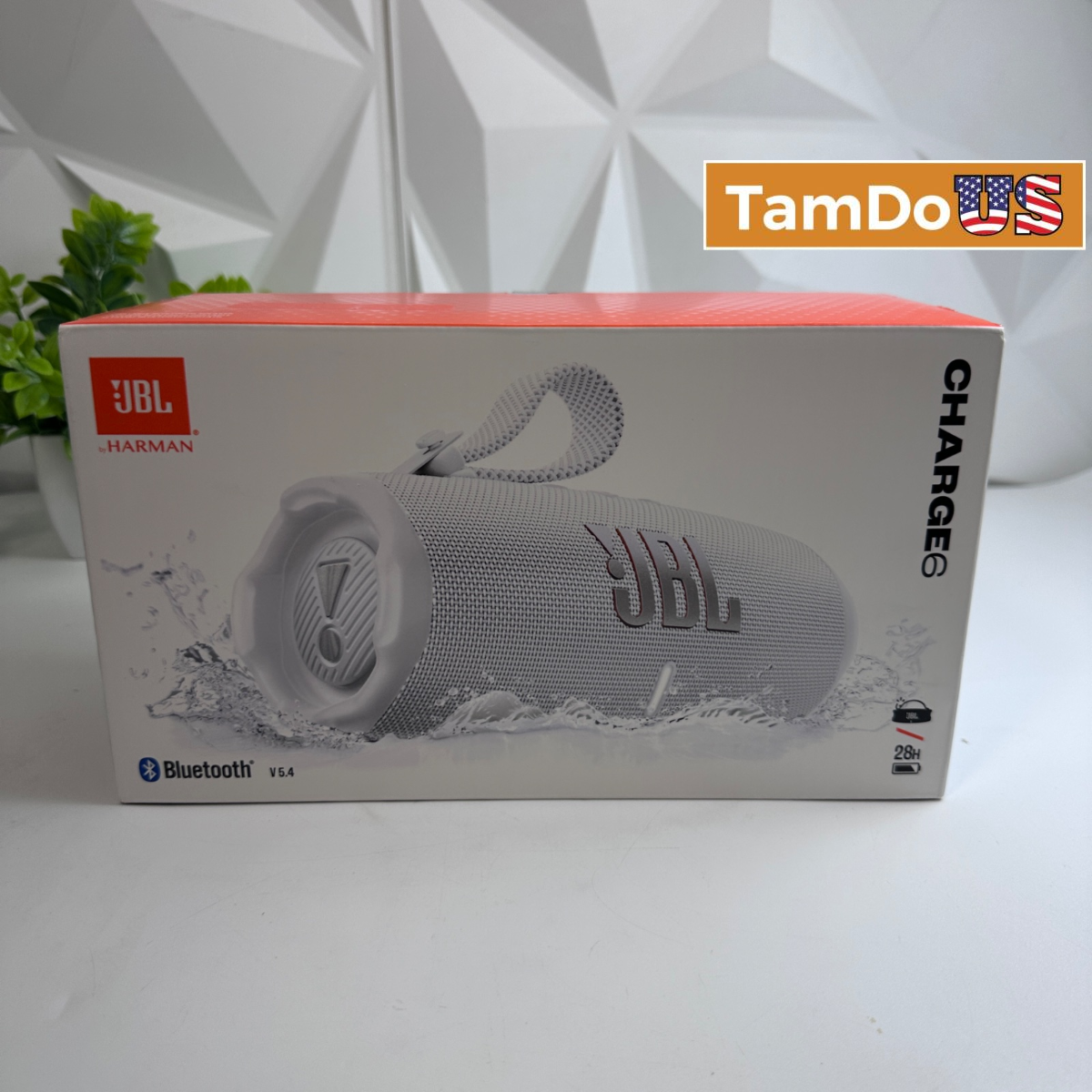 JBL Charge 6 Portable Waterproof Bluetooth Speaker Wireless Outdoor Audio - Photo 1 - Real photo at TamDo.us