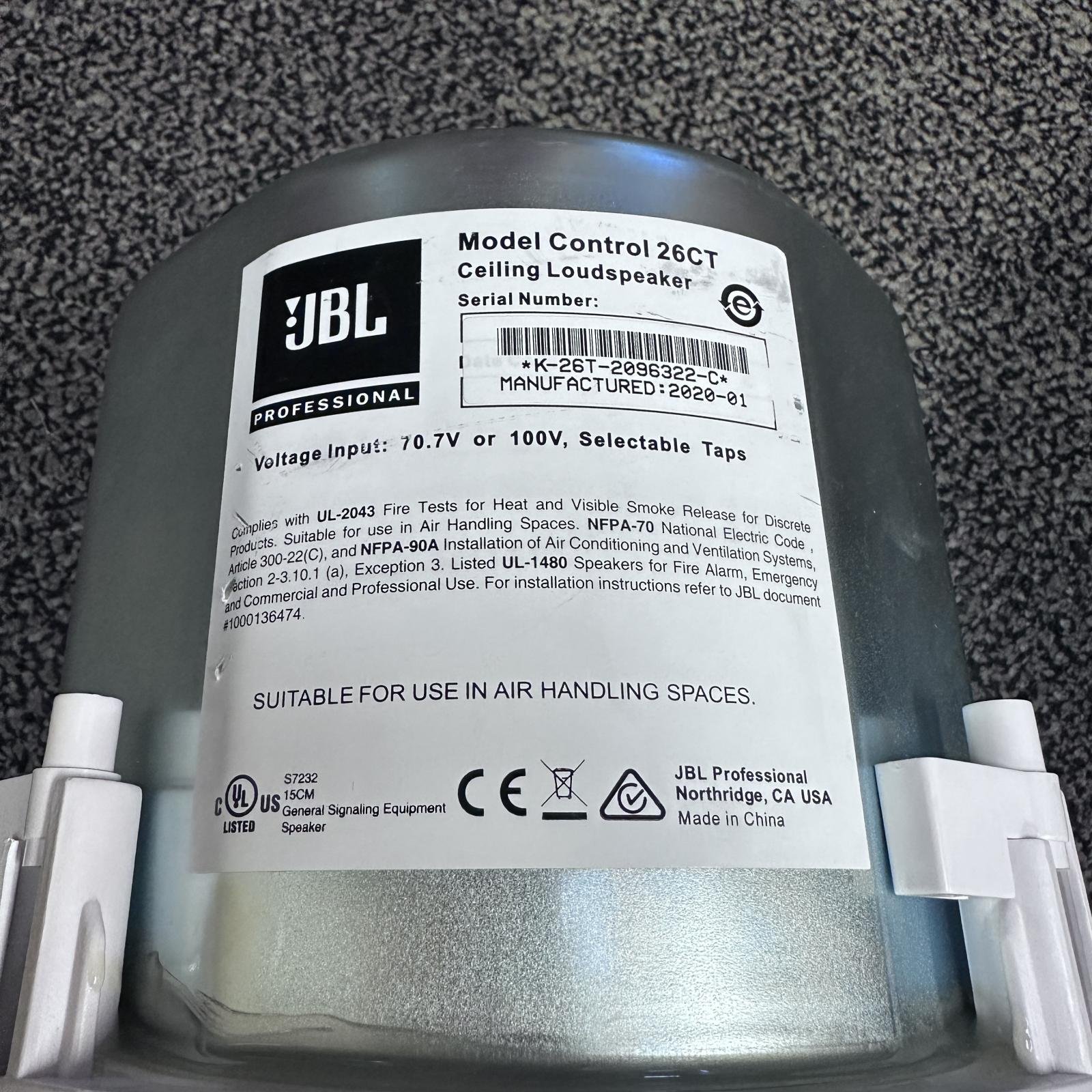 JBL Professional Control 26CT 6.5 Inch | Good | TamDo.us