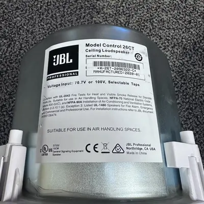 JBL Professional Control 26CT 6.5 Inch Coaxial Ceiling Speaker 70V/100V*Pls READ - Thumbnail 2