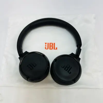 JBL TUNE 520BT Wireless Headphones – Bluetooth, 57H Battery, Pure Bass, Black - Thumbnail 4