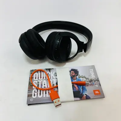 JBL TUNE 520BT Wireless Headphones – Bluetooth, 57H Battery, Pure Bass, Black - Thumbnail 3