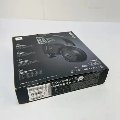 JBL TUNE 520BT Wireless Headphones – Bluetooth, 57H Battery, Pure Bass, Black - Thumbnail 7