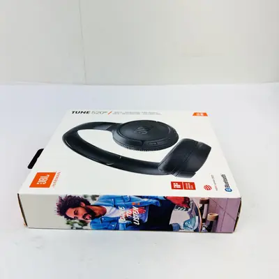 JBL TUNE 520BT Wireless Headphones – Bluetooth, 57H Battery, Pure Bass, Black - Thumbnail 8