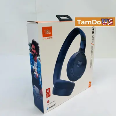 JBL Tune 520BT Wireless On-Ear Headphones - New - Real photo at TamDo.us