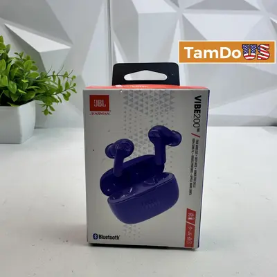 JBL Vibe 200TWS True Wireless Earbuds – Deep Bass, Bluetooth - Thumbnail 1