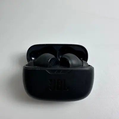 JBL Vibe Beam True Wireless Earbuds Black Bluetooth Headphones In-Ear Earphones - Thumbnail 3