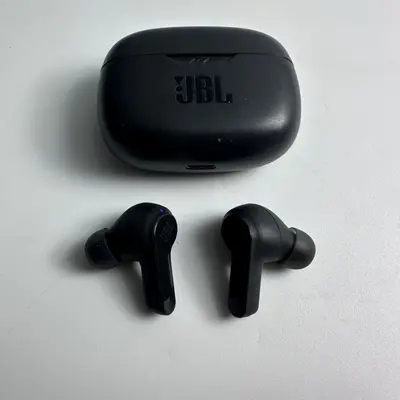 JBL Vibe Beam True Wireless Earbuds Black Bluetooth Headphones In-Ear Earphones - Thumbnail 2