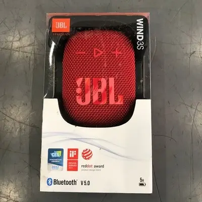 JBL Wind 3S Slim Handlebar Bluetooth Speaker - New/Sealed - Red - Thumbnail 9