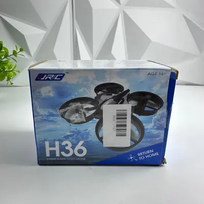JJRC H36 Mini RC Drone 2.4GHz 6-Axis Gyro Quadcopter Protective Guards Blue - Thumbnail 10
