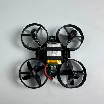 JJRC H36 Mini RC Drone 2.4GHz 6-Axis Gyro Quadcopter Protective Guards Blue - Thumbnail 4