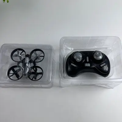 JJRC H36 Mini RC Drone 2.4GHz 6-Axis Gyro Quadcopter Protective Guards Blue - Thumbnail 3