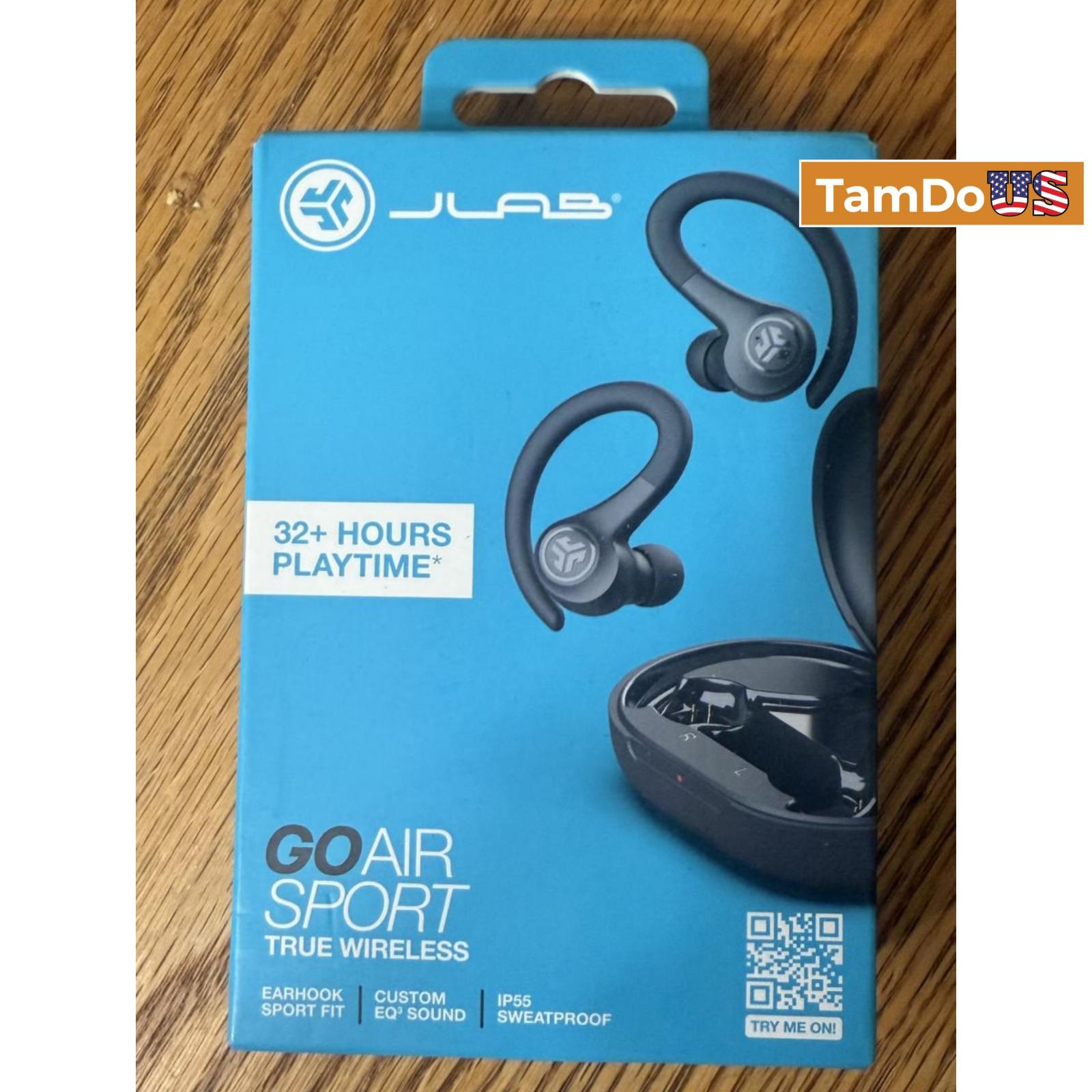 JLab GO Air Sport True Wireless Earbuds, Gym & Work Out Headphones, Bluetooth - Photo 1 - Real photo at TamDo.us