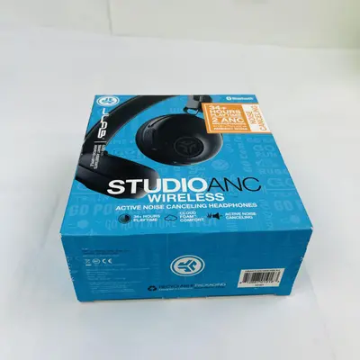JLab Studio ANC Wireless Headphones, 34+ Hr Bluetooth, On-Ear ANC - Thumbnail 2