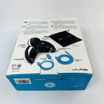 JLab Studio ANC Wireless Headphones, 34+ Hr Bluetooth, On-Ear ANC - Thumbnail 4