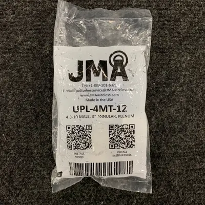 JMA Wireless UPL-4MT-12 4.3-10 Male Compression Connector FOR 1/2" Annular - Thumbnail 2