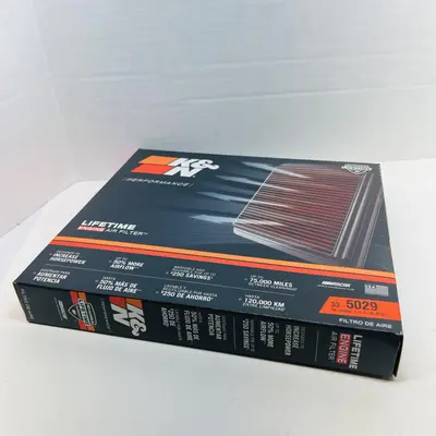 K&N 33-5029 Replacement Air Filter for 2015-2019 Ford Mustang - Thumbnail 4