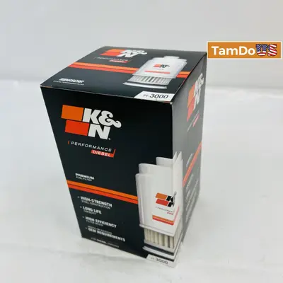 K&N PF-3000 Fuel Filter – Fits Chevy Silverado GMC Sierra 4.8L 5.3L 6.0L V8 - Thumbnail 7