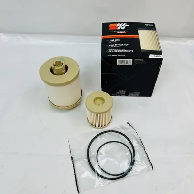 K&N PF-4100 Fuel Filter – Fits 2003–2007 Ford F-250 F-350 Super Duty & Excursion 6.0L Diesel - Thumbnail 2