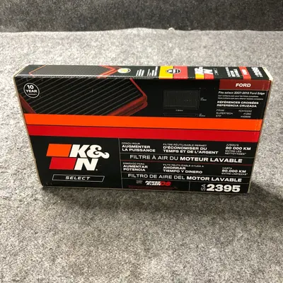 K&N Premium SA-2395 Washable Replacement Engine Air Filter For Ford - Thumbnail 1