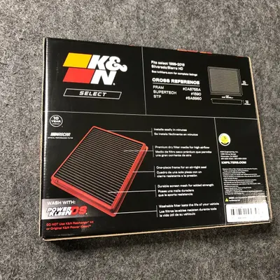 K&N Select Washable Engine Air Filter (SA2135) 1999-2019 Chevy, GMC HD Truck - Thumbnail 4