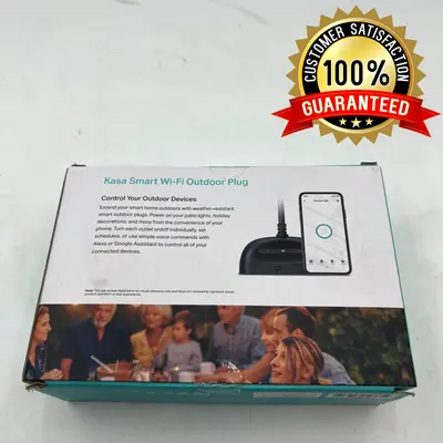 TP-LINK Kasa Smart Wi-Fi Outdoor Plug (2-Pack) - Thumbnail 2