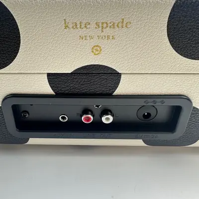 Kate Spade New York Wireless Portable Record Player Bluetooth 3-Speed - Thumbnail 7