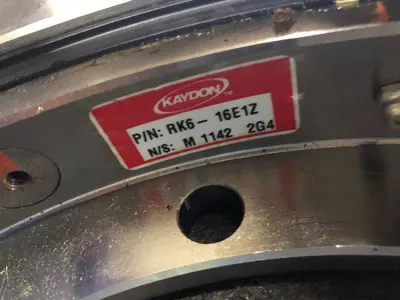 KAYDON RK6-16E1Z Slewing Ring Turntable Bearing Flanged Gear 11.9x19.9x2.2 - Thumbnail 4