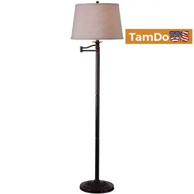 Kenroy Home 32215CBZ Floor Lamp 59" Height Classic Bronze Finish - New - Real photo at TamDo.us
