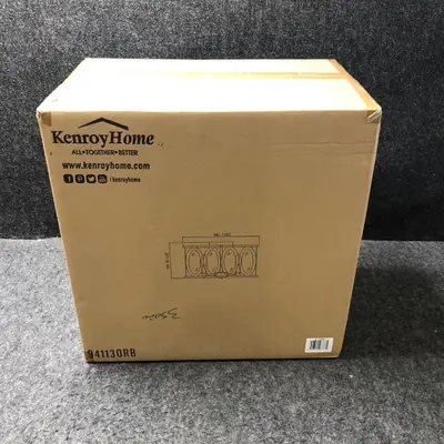 Kenroy Home Prince 3-Light Flush Mount Ceiling Fixture Oil Rubbed Bronze Finish - Thumbnail 3