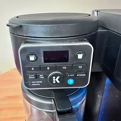 Keurig K-Duo Coffee Maker Single Serve & 12-Cup Carafe MultiStream Black - Thumbnail 5