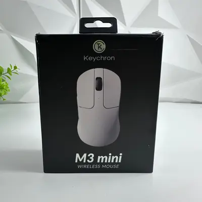 Keychron M3 Mini Wireless Mouse 26000 DPI 1000Hz 55g Ultra Lightweight White Box - Thumbnail 10