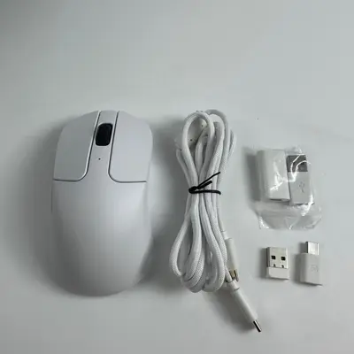 Keychron M3 Mini Wireless Mouse 26000 DPI 1000Hz 55g Ultra Lightweight White Box - Thumbnail 2