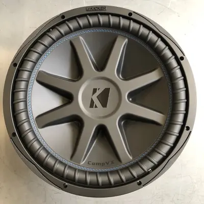 Kicker CompVX 15" Subwoofer 44CVX152, Dual Voice Coil, 2 Ohm, Car Audio Bass - Thumbnail 4