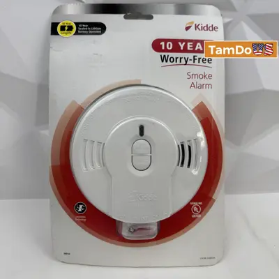 Kidde i9010 10-Year Sealed Battery Smoke Alarm | Worry-Free Ionization Detector - New - Real photo at TamDo.us