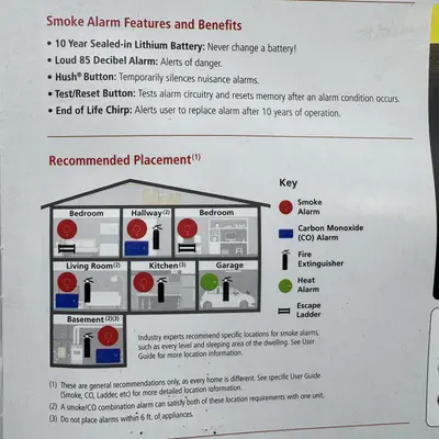 Kidde i9010 10-Year Sealed Battery Smoke Alarm | Worry-Free Ionization Detector - Thumbnail 5