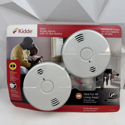Kidde P3010B 10-Year Battery Photoelectric Voice Smoke Alarms (2-Pack) - Thumbnail 7