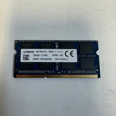 Kingston 8GB DDR3L 1600MHz SO-DIMM Laptop RAM PC3L-12800S 2Rx8 - Thumbnail 2