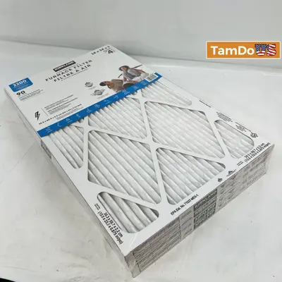 Kirkland Signature 2200 High Performance Furnace 14 x 24 x 1 (4 Pack) - New - Real photo at TamDo.us