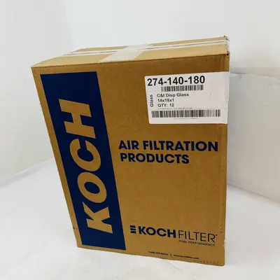 Koch Filter Fiberglass Panel, 14"x18"x1" (QTY: 12) - Thumbnail 5