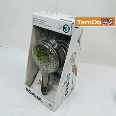 Kohler Multifunction Handshower K-95163-CP 3-Spray Settings Polished Chrome - Thumbnail 1