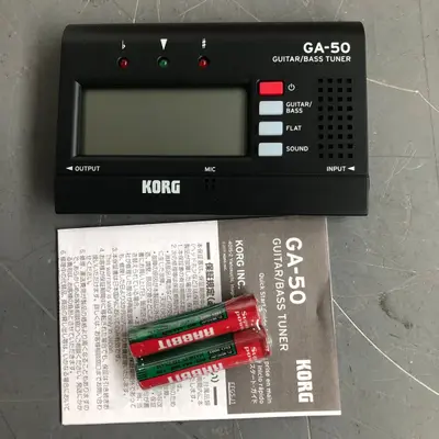Korg GA-50 Handheld Guitar and Bass Digital Tuner Instrument Accessory - Thumbnail 2