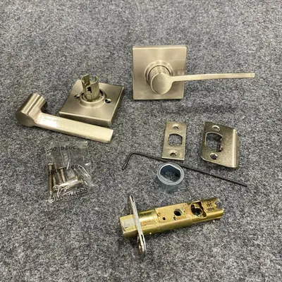 Kwikset 92001-584 Ladera Passage Lever, Satin Nickel - Thumbnail 2